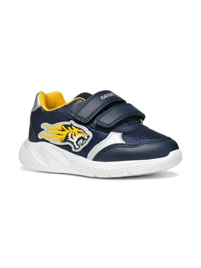 Geox Kids' Sprintye Sneakers In Blue