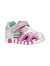 Geox Star-embellished Sandals In Multi