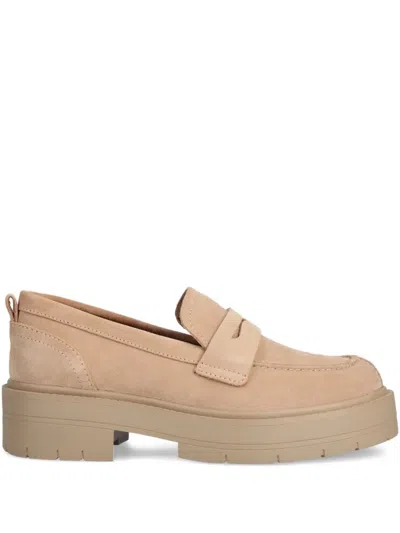 Geox Suede Slip-on Loafers