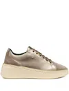 Geox Sunnetty Zip Detail Trainers In Brown