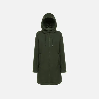 Geox Jumper Woman Grape Leaf In Green