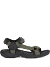 Geox Terreno Grip Sandals In Green
