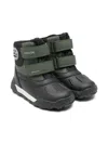 Geox Touch-strap Boots In Black