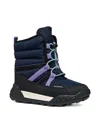 Geox Trekkyup Abx Junior Navy/violet In Multi