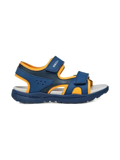 Geox Kids' Vaniett Sandals In Blue