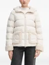 Geox Vilde Padded Jacket In White