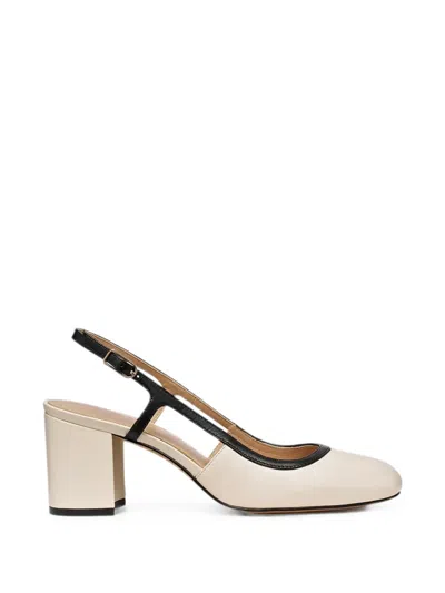 Geox Virnilisa Slingback-strap Heeled Pumps In Gold