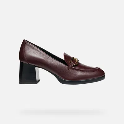 Geox Walk Pleasure 55 Woman Wine In Burgundy