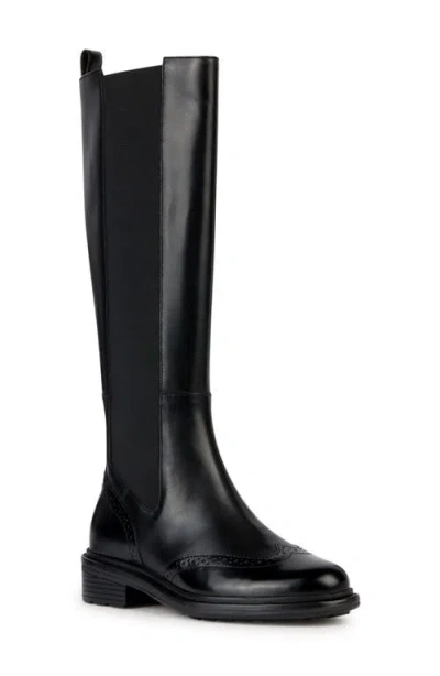 Geox Walk Pleasure Water Resistant Boot In Black