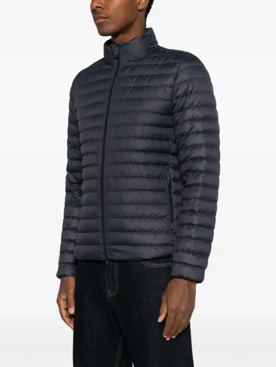 Geox Warrens Quilted Jacket In Blue