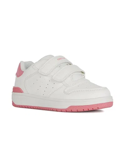Geox Kids' Washiba Sneakers In White