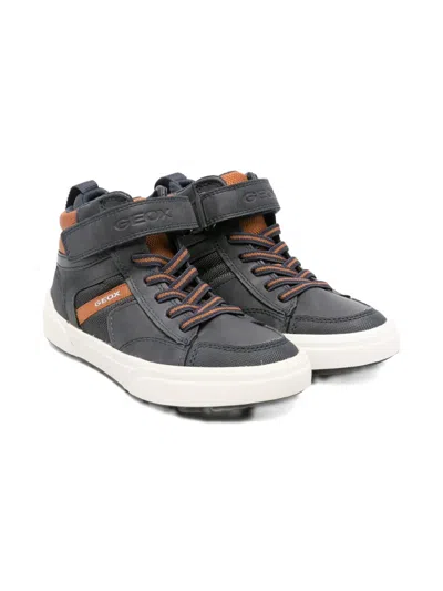 Geox Kids' Weemble Sneakers In Black