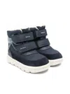 Geox Willaboom Abx Strap Boots In Blue