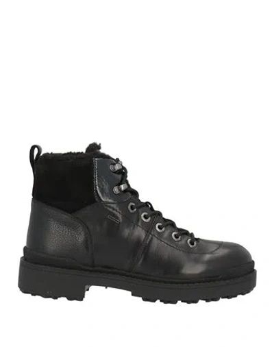 Geox Ankle Boots In Black