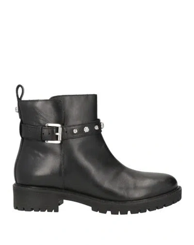 Geox Woman Ankle Boots Black Size 10.5 Soft Leather