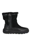 Geox Woman Ankle Boots Black Size 7 Leather In Black