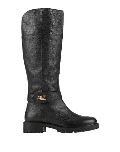 Geox Woman Boot Black Size 8 Leather