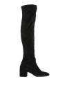 Geox 60mm Eleana Over-the-knee Boots In Black