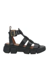 Geox Lisbona Gladiator Sandals In Black