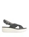 Geox Sandals In Grey