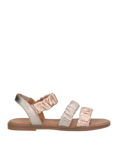 Geox Sandals In Rose Gold