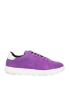 Geox Spherica Ecub-1 Woman Purple/optical White In Purple