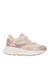 Geox Sneakers In Rose Gold