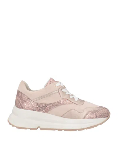 Geox Sneakers In Rose Gold