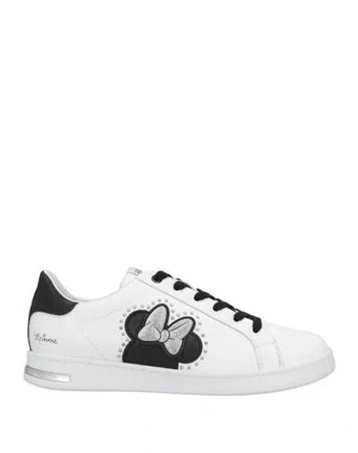 Geox Woman Sneakers White Size 5 Soft Leather