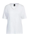 Geox Woman T-shirt White Size Xs Cotton, Modal