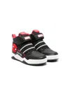 Geox X Marvel Perth High-top Sneakers In Black