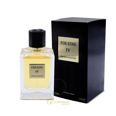 Geparlys Men's For King Iv Edp Spray 3.4 oz Fragrances 3700134411464