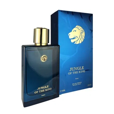 Geparlys Men's Jungle Of The King Edt 3.4 oz Fragrances 3700134410122 In White