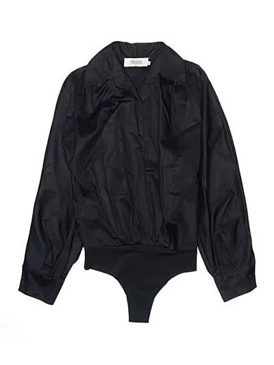 Pre-owned Geraldine Lustgarten Bodysuit In Black