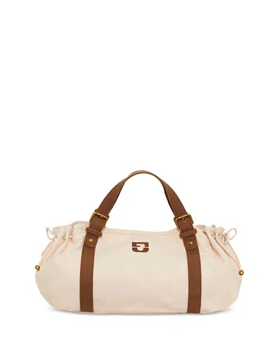 Gerard Darel 24h Canvas Handbag In Brown