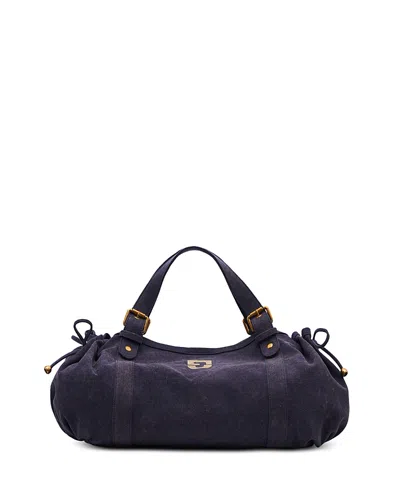 Gerard Darel 24h Large Canvas Handbag In Purple