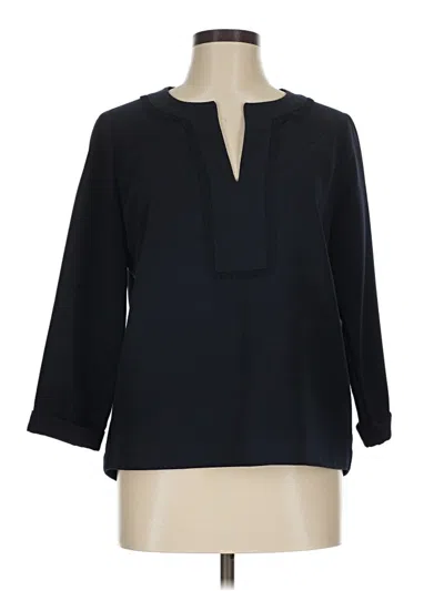 Pre-owned Gerard Darel 3/4 Sleeve Blouse In Black
