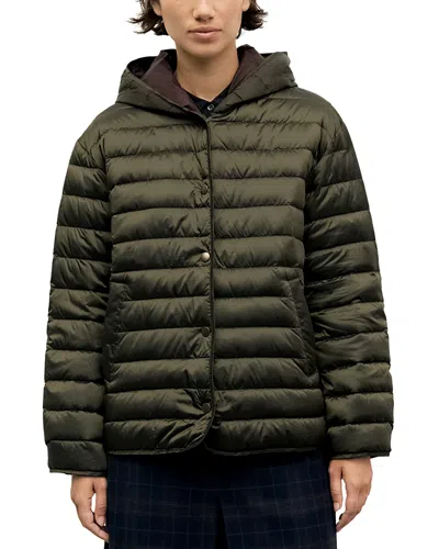 Gerard Darel Afra Puffer Coat In Green