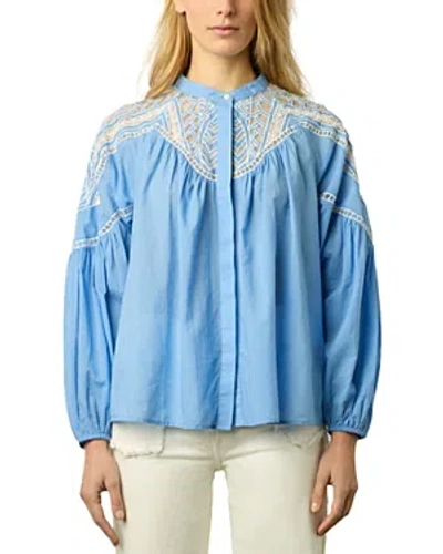 Gerard Darel Ainara Blouse In Blue