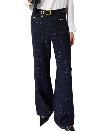 Gerard Darel Aleyna Straight Pants In Blue