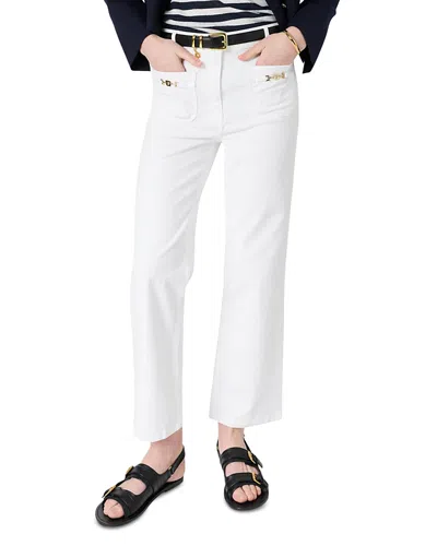 Gerard Darel Allie Pants In White