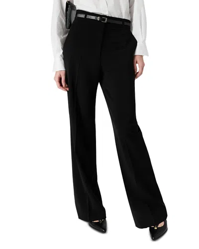 Gerard Darel Alyce Wide Leg Pants In Black