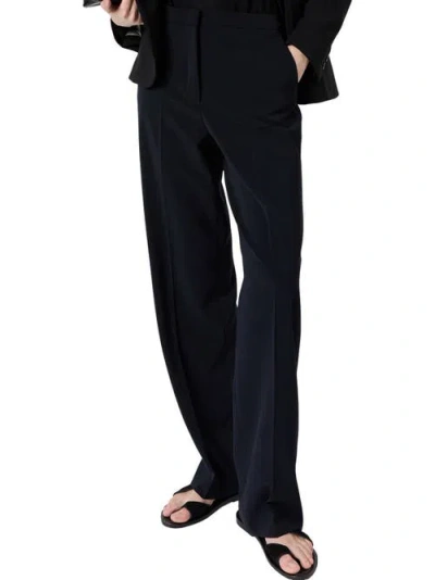 Gerard Darel Alycia Straight Leg Pants In Blue