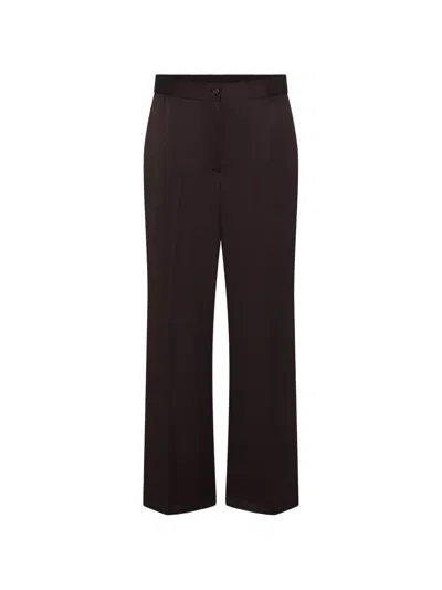 Gerard Darel Amelya Elasticated-waist Trousers In Brown