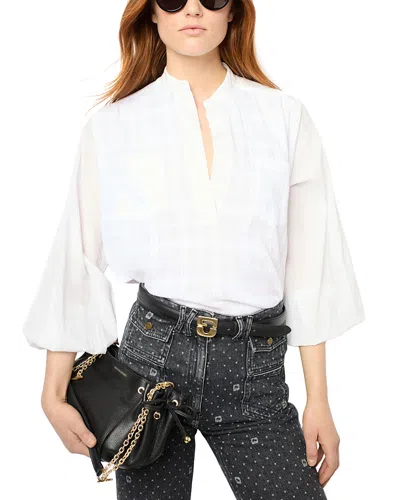 Gerard Darel Basilia Blouse In White