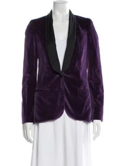 Pre-owned Gerard Darel Blazer In Purple