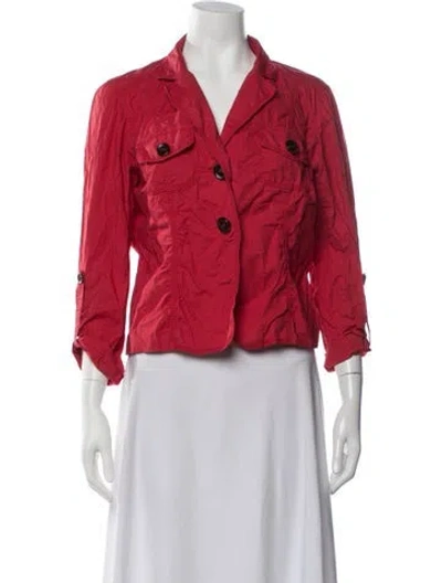 Pre-owned Gerard Darel Blazer In Red