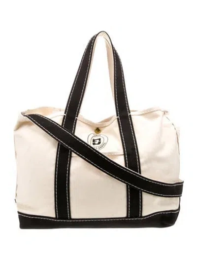 Pre-owned Gerard Darel Canvas Crossbody Bag In Neutral