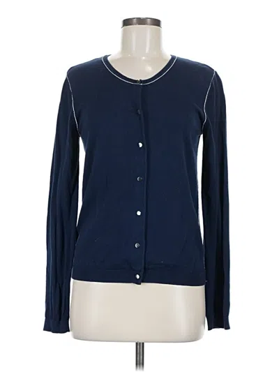 Pre-owned Gerard Darel Cardigan Sweater In Blue