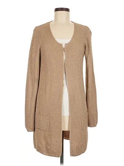 Pre-owned Gerard Darel Cardigan Sweater In Tan